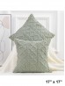 Cable Pattern Soft Wool Fleece Feeling Cushion & Filler